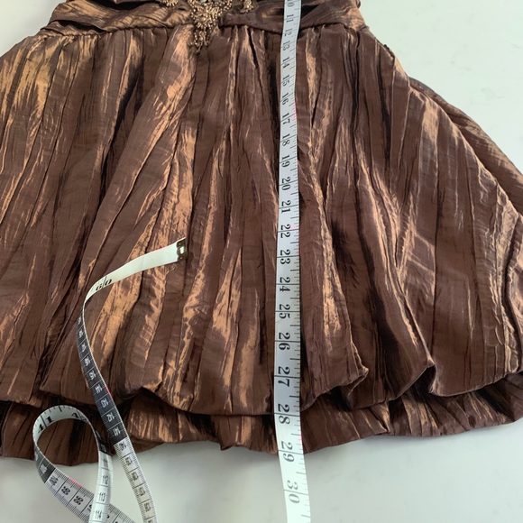 Sue Wong designer strapless cocktail dress - Picture 7 of 8